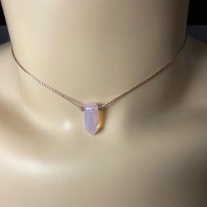 Pink Dainty Choker Necklace